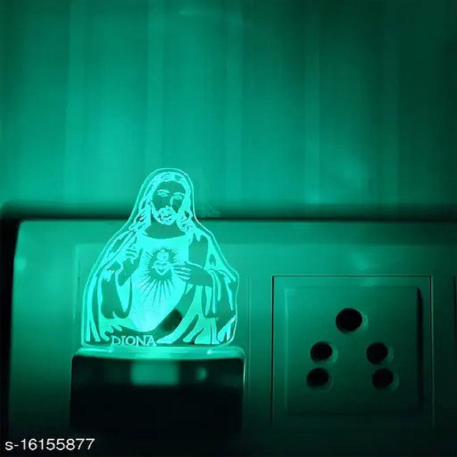 3D LED Night Lamp Jesus Christ