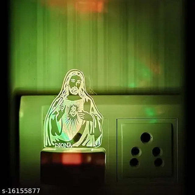 3D LED Night Lamp Jesus Christ